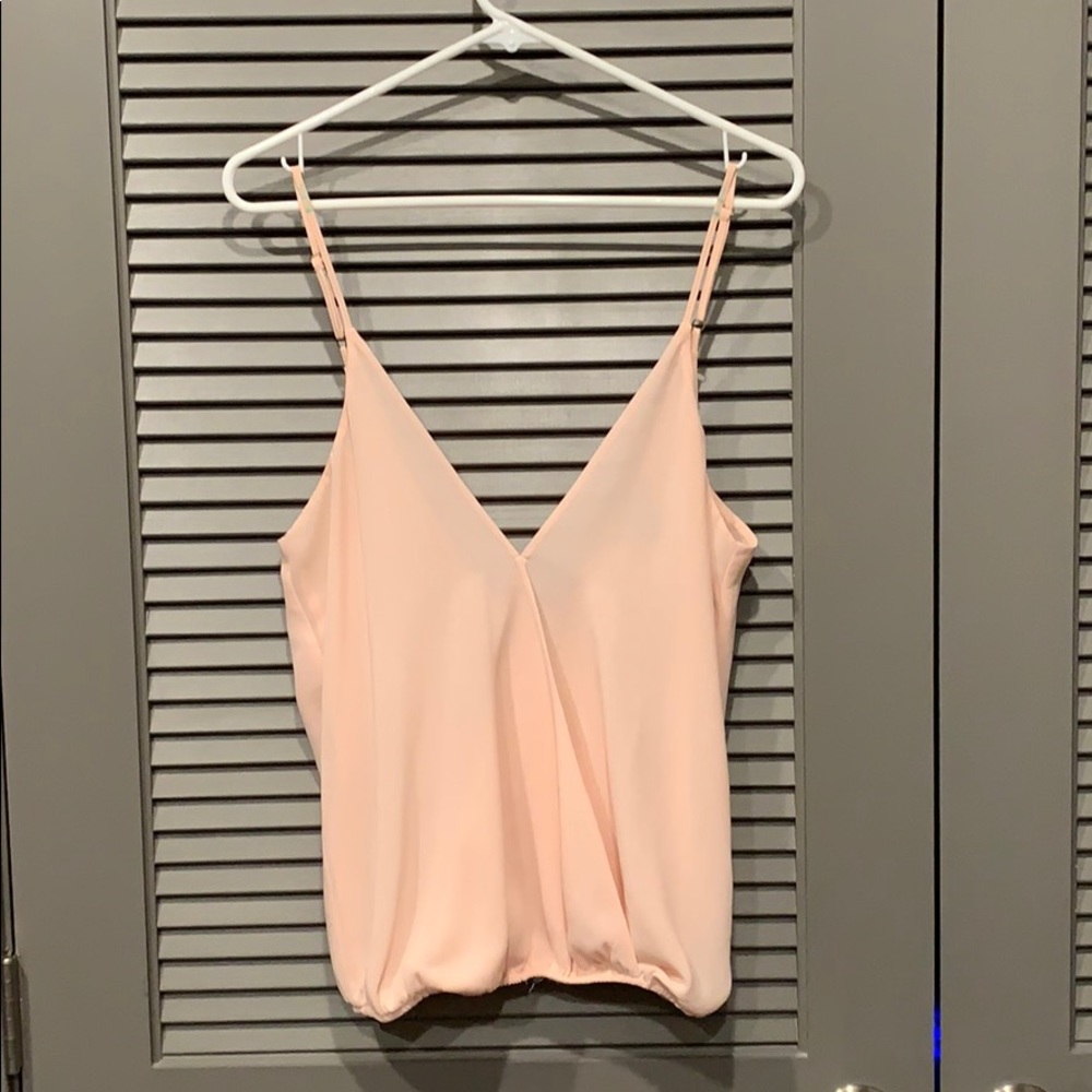 Pink tank top!